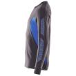 Sweatshirt, moderne Passform Sweatshirt Größe 4XLONE, schwarzblau/azurblau Produktbild img3 S