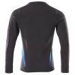 Sweatshirt, moderne Passform Sweatshirt Größe 4XLONE, schwarzblau/azurblau Produktbild img4 S