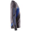 Sweatshirt, moderne Passform Sweatshirt Größe 4XLONE, schwarzblau/azurblau Produktbild img5 S