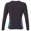 T-Shirt, Langarm, Damen T-shirt Größe 5XLONE, schwarzblau/azurblau Produktbild img4 S