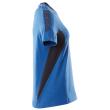 T-Shirt, Damen Damen T-shirt Größe 4XLONE, azurblau/schwarzblau Produktbild img5 S