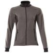 Sweatshirt mit Zipper, Damen Sweatshirt mit Reißverschluss Größe XS ONE, dunkelanthrazit/schwarz Produktbild img1 S