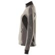 Sweatshirt mit Zipper, Damen Sweatshirt mit Reißverschluss Größe XS ONE, dunkelanthrazit/schwarz Produktbild img3 S