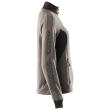 Sweatshirt mit Zipper, Damen Sweatshirt mit Reißverschluss Größe XS ONE, dunkelanthrazit/schwarz Produktbild img5 S
