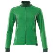 Sweatshirt mit Zipper, Damen Sweatshirt mit Reißverschluss Größe XL ONE, grasgrün/grün Produktbild img1 S