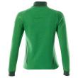 Sweatshirt mit Zipper, Damen Sweatshirt mit Reißverschluss Größe XL ONE, grasgrün/grün Produktbild img4 S