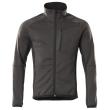 Fleecepullover mit Reißverschluss Microfleecejacke Größe XL, dunkelanthrazit/schwarz Produktbild img1 S