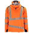 Hard Shell Jacke mit leichtem Futter Jacke Größe L, hi-vis orange/schwarzblau Produktbild img4 S