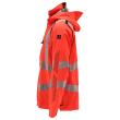 Hard Shell Jacke mit leichtem Futter Jacke Größe 4XL, Hi-vis rot/schwarzblau Produktbild img3 S