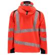Hard Shell Jacke mit leichtem Futter Jacke Größe 4XL, Hi-vis rot/schwarzblau Produktbild img4 S