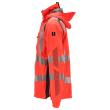 Hard Shell Jacke mit leichtem Futter Jacke Größe 4XL, hi-vis rot/dunkelanthrazit Produktbild img3 S