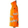Soft Shell Jacke Soft Shell Jacke Größe 5XL, hi-vis orange/schwarzblau Produktbild img3 S