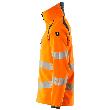 Soft Shell Jacke Soft Shell Jacke Größe 3XL, hi-vis orange/dunkelpetroleum Produktbild img3 S