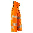 Soft Shell Jacke Soft Shell Jacke Größe 3XL, hi-vis orange/dunkelpetroleum Produktbild img5 S