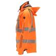 Hard Shell Jacke, Damen, leichtem Futter Jacke Größe S, hi-vis orange/dunkelanthrazit Produktbild img3 S