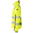 Soft Shell Jacke, Damenpassform Soft Shell Jacke Größe XS, hi-vis gelb/schwarzblau Produktbild img3 S