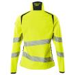Soft Shell Jacke, Damenpassform Soft Shell Jacke Größe XS, hi-vis gelb/schwarzblau Produktbild img4 S