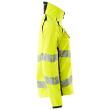 Soft Shell Jacke, Damenpassform Soft Shell Jacke Größe XS, hi-vis gelb/schwarzblau Produktbild img5 S