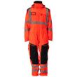 Winteroverall mit Knietaschen Winterkombination Größe S, hi-vis rot/dunkelanthrazit Produktbild img1 S