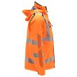 Winterjacke CLIMASCOT®, geringes Gewicht Winterjacke Größe S, hi-vis orange/schwarzblau Produktbild img5 S