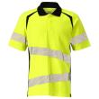 Polo-Shirt, moderne Passform Polo-shirt Größe 3XLONE, hi-vis gelb/schwarz Produktbild img1 S