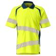 Polo-Shirt, moderne Passform Polo-shirt Größe XL ONE, hi-vis gelb/dunkelpetroleum Produktbild img1 S