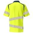 Polo-Shirt, moderne Passform Polo-shirt Größe XL ONE, hi-vis gelb/dunkelpetroleum Produktbild img4 S