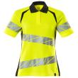 Polo-Shirt, Damenpassform Polo-shirt Größe 3XLONE, hi-vis gelb/schwarz Produktbild img1 S