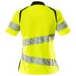 Polo-Shirt, Damenpassform Polo-shirt Größe 3XLONE, hi-vis gelb/schwarz Produktbild img4 S