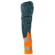 Hose mit Hängetaschen, ULTIMATE STRETCH Hose Größe 82C45, dunkelpetroleum/hi-vis orange Produktbild img3 S