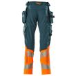 Hose mit Hängetaschen, ULTIMATE STRETCH Hose Größe 82C45, dunkelpetroleum/hi-vis orange Produktbild img4 S