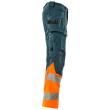 Hose mit Hängetaschen, ULTIMATE STRETCH Hose Größe 82C45, dunkelpetroleum/hi-vis orange Produktbild img5 S