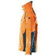 Soft Shell Jacke mit Reflexeffekte Soft Shell Jacke Größe S, hi-vis orange/dunkelpetroleum Produktbild img3 S