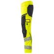 Hose mit Knietaschen, ULTIMATE STRETCH Hose Größe 90C49, hi-vis gelb/schwarzblau Produktbild img3 S
