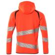 Sweatshirt mit Kapuze, moderne Passform Kapuzensweatshirt Größe 5XL, Hi-vis rot/schwarzblau Produktbild img4 S