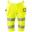Shorts mit Hängetaschen,ULTIMATE STRETCH Shorts Größe C54, hi-vis gelb Produktbild img1 S