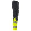 Hose, Schenkeltaschen, ULTIMATE STRETCH Hose Größe 82C51, schwarzblau/hi-vis gelb Produktbild img5 S