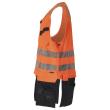 Werkzeugweste, ULTIMATE STRETCH Werkzeugweste Größe 2XL, hi-vis orange/schwarzblau Produktbild img3 S