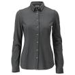 Hemd, moderne Damenpassform, Stretch Damenbluse dunkelanthtazit/hellgrau-meliert Produktbild img2 S