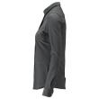 Hemd, moderne Damenpassform, Stretch Damenbluse dunkelanthtazit/hellgrau-meliert Produktbild img3 S