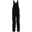 Latzhose, Knietaschen, Stretch,Baumwolle Latzhose, schwarz Mascot Produktbild img1 S