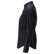 Hemd, moderne Damenpassform Damenbluse vollschwarz Produktbild img3 S