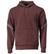 Fleece Kapuzensweatshirt mit MASCOT-Logo Kapuzensweatshirt Größe 4XL, bordeaux Produktbild img1 S