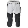 Dreiviertel-Hose, Knietaschen, Stretch Handwerker-Dreiviertel-Hose Größe C44, weiss/Anthrazitgrau Produktbild img1 S