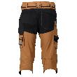 Dreiviertel-Hose, Knietaschen, Stretch Handwerker-Dreiviertel-Hose Größe C47, nussbraun/schwarz Produktbild img4 S
