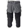 Dreiviertel-Hose, Knietaschen, Stretch Handwerker-Dreiviertel-Hose Größe C46, anthrazitgrau/schwarz Produktbild img1 S