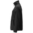 Fleecepullover mit Reißverschluss, Damen Microfleecejacke Größe S, schwarz Produktbild img3 S