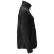 Fleecepullover mit Reißverschluss, Damen Microfleecejacke Größe S, schwarz Produktbild img5 S