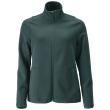 Fleecepullover mit Reißverschluss, Damen Microfleecejacke waldgrün Produktbild img2 S