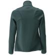 Fleecepullover mit Reißverschluss, Damen Microfleecejacke waldgrün Produktbild img4 S